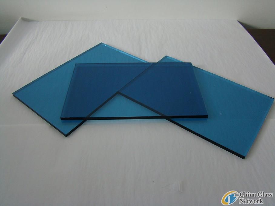 Blue Reflective Glass
